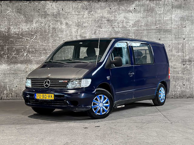 Mercedes-benz vito 110 cdi dc 102pk 2002 (origineel-nl) automaat, 70-bd-rk - afbeelding 23 van  59