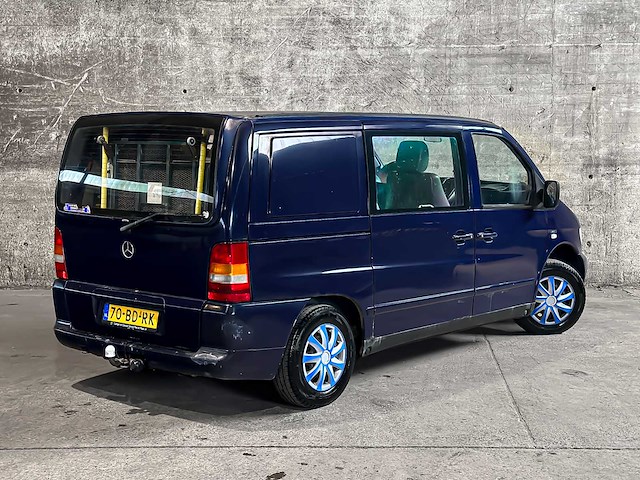 Mercedes-benz vito 110 cdi dc 102pk 2002 (origineel-nl) automaat, 70-bd-rk - afbeelding 58 van  59