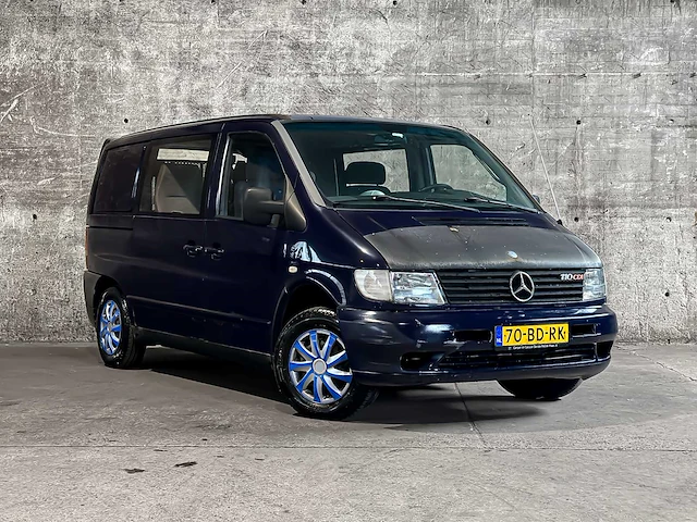 Mercedes-benz vito 110 cdi dc 102pk 2002 rolstoelbus (origineel-nl) automaat, 70-bd-rk - afbeelding 45 van  68