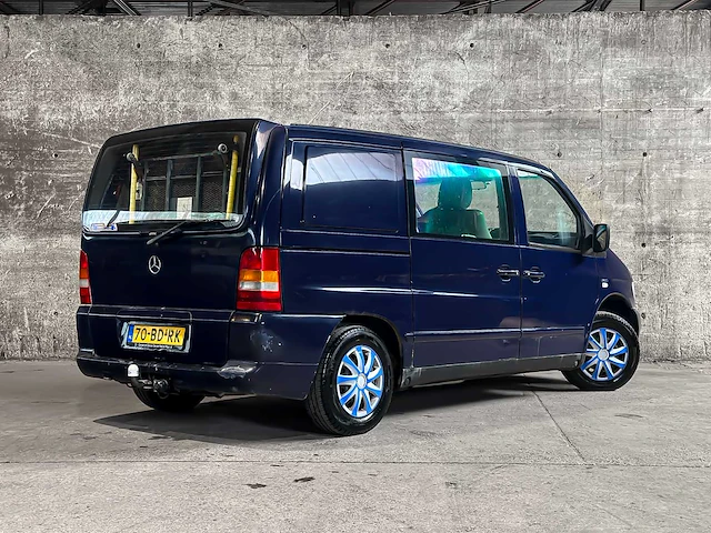 Mercedes-benz vito 110 cdi dc 102pk 2002 rolstoelbus (origineel-nl) automaat, 70-bd-rk - afbeelding 68 van  68