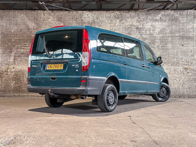 Mercedes-benz vito 111 cdi 343 dc std. 107pk 2006 4x4, vn-790-p - afbeelding 40 van  40