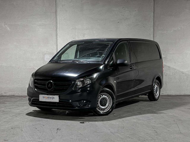 Mercedes-benz vito 111 cdi lang 114pk 2017 bedrijfswagen, vnz-43-h - afbeelding 1 van  5