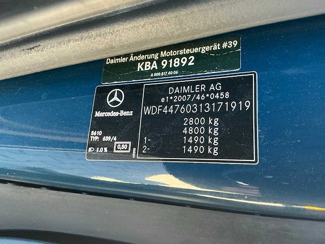 Mercedes-benz vito 111 cdi sport lang bedrijfswagen - afbeelding 26 van  32