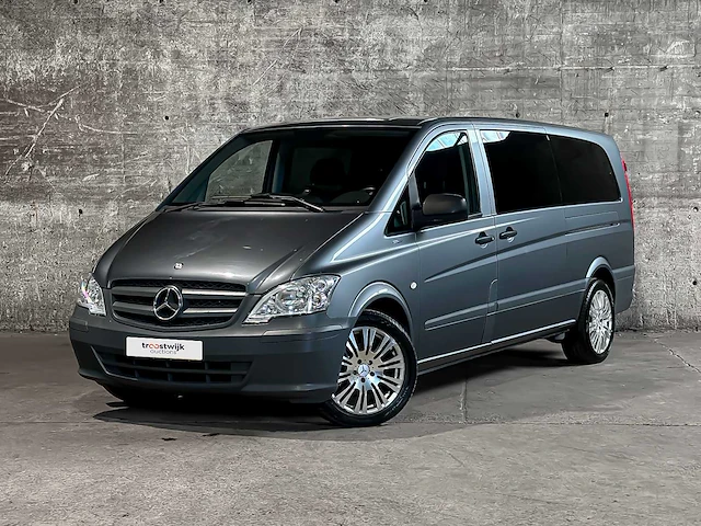 Mercedes-benz vito 113 cdi 343 136pk 2014 dubbele cabine (origineel-nl) automaat, vh-395-r - afbeelding 1 van  39
