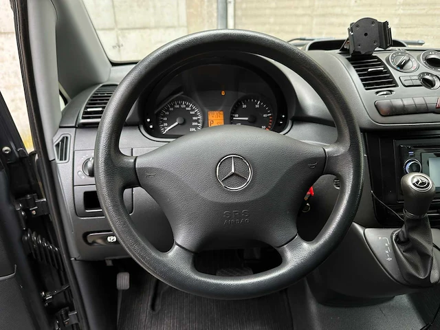 Mercedes-benz vito 113 cdi 343 136pk 2014 dubbele cabine (origineel-nl) automaat, vh-395-r - afbeelding 1 van  1