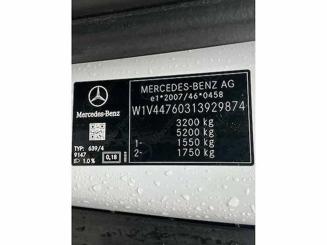 Mercedes-benz vito 119 bedrijfswagen - afbeelding 15 van  22