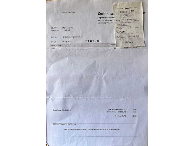 Mercedes-benz vito camper 108 cdi, 75-vr-lj - afbeelding 22 van  29