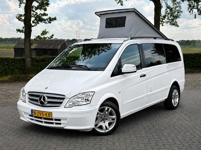 Mercedes-benz vito camper 3.0 v6 bluetec kampeerwagen n-295-kb - afbeelding 1 van  27