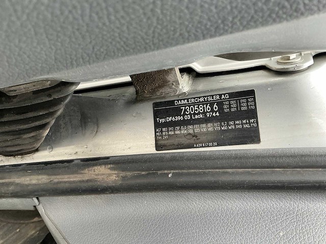 Mercedes-benz vito vito df6396 03 personenauto - afbeelding 27 van  43