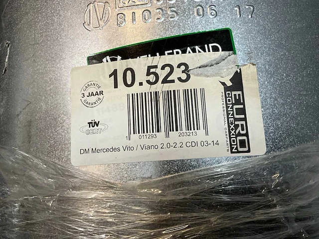Mercedes benz vito/viano uitlaatsysteem - afbeelding 2 van  6