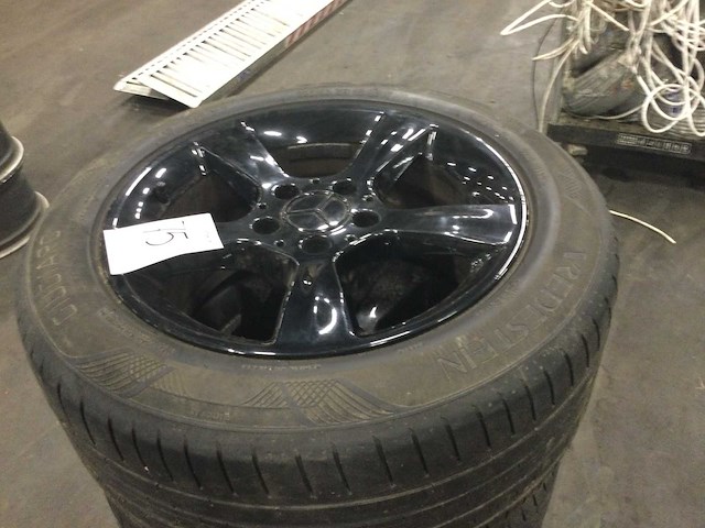 Mercedes c klasse velg met band (4x) - afbeelding 2 van  3