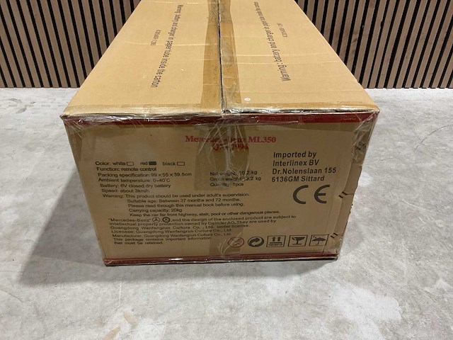 Mercedes qx-7996 rood ml350 speelgoed - afbeelding 11 van  54