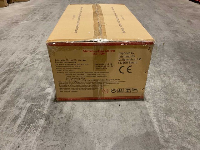 Mercedes qx-7996 zwart ml350 speelgoed - afbeelding 26 van  42