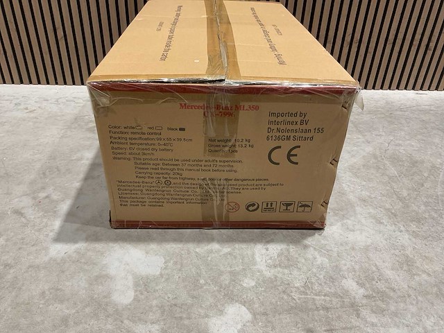 Mercedes qx-7996 zwart ml350 speelgoed - afbeelding 22 van  42