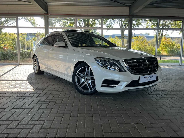 Mercedes s500 lang amg | 4.6 v8 biturbo | 455 pk | 2014 | driving assistance package plus | panoramadak | 19 inch amg wielen | btw auto - afbeelding 1 van  61