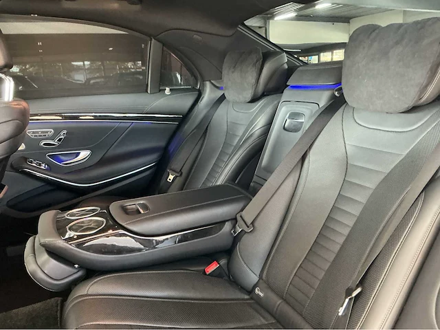 Mercedes s500 lang amg | 4.6 v8 biturbo | 455 pk | 2014 | driving assistance package plus | panoramadak | 19 inch amg wielen | btw auto - afbeelding 39 van  61