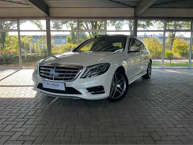 Mercedes s500 lang amg | 4.6 v8 biturbo | 455 pk | 2014 | driving assistance package plus | panoramadak | 19 inch amg wielen | btw auto - afbeelding 4 van  61