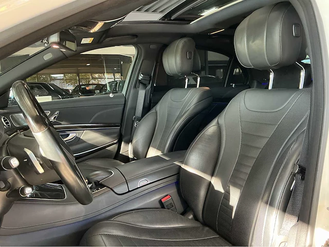 Mercedes s500 lang amg | 4.6 v8 biturbo | 455 pk | 2014 | driving assistance package plus | panoramadak | 19 inch amg wielen | btw auto - afbeelding 10 van  61