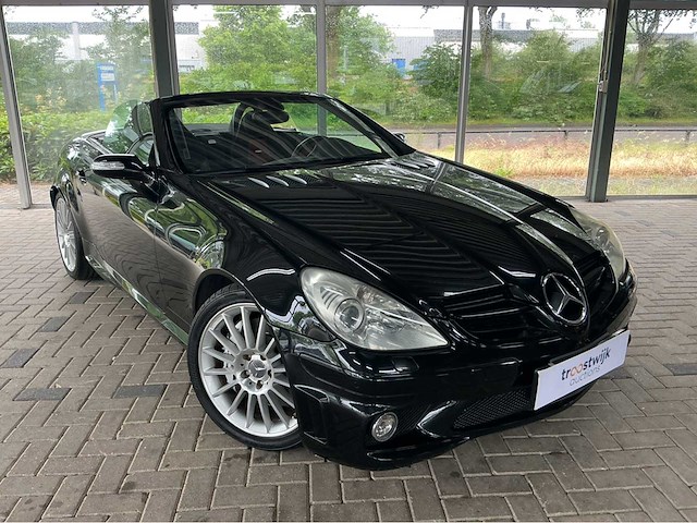 Mercedes slk55 amg r171 | 5.5 v8 | 2005 | youngtimer | 360 pk | airscarf | 67.000 km | btw auto - afbeelding 29 van  34