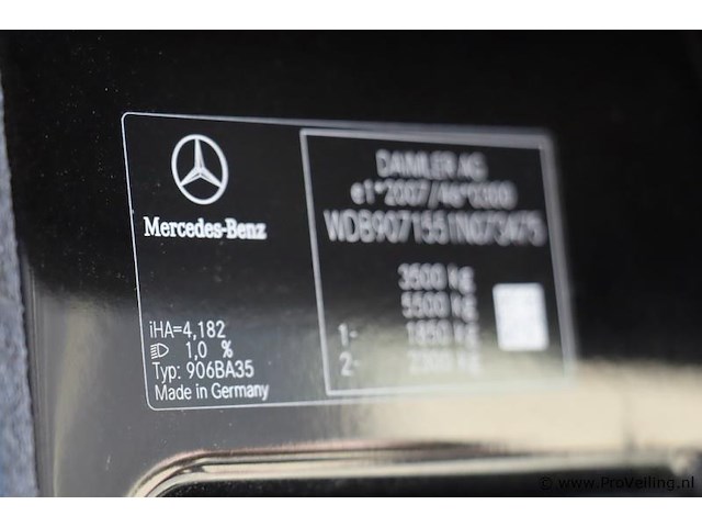 Mercedes sprinter 319 3.0 cdi l4h3 euro vi-d | automaat | kenteken: vfv-11-f - afbeelding 16 van  45