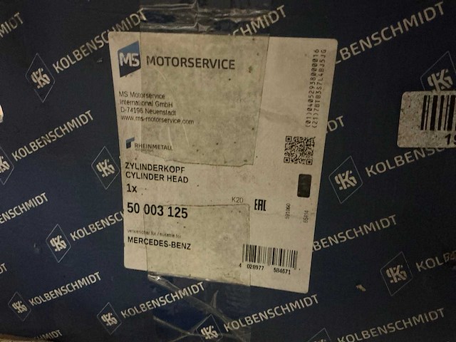 Mercedes sprinter 50 003 125 cilinderkop 5 cilinder - afbeelding 7 van  7