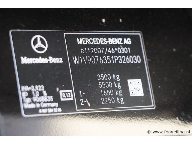 Mercedes sprinter bestel 317 1.9 cdi l4h3 dc | kenteken: vjj-19-j - afbeelding 20 van  46