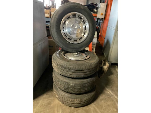 Mercedes velg met band (4x) - afbeelding 2 van  6