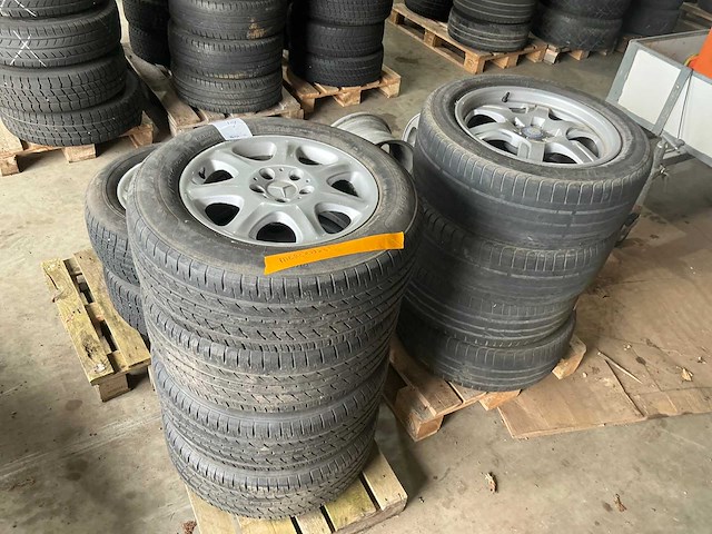 Mercedes velgen en bandensets (4x) - afbeelding 1 van  7