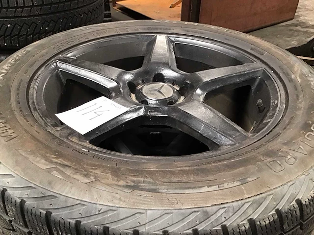 Mercedes velgen met banden (4x) - afbeelding 2 van  4