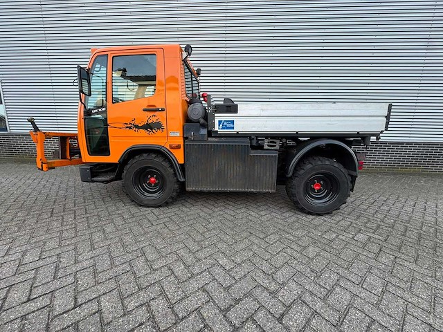 Merceds benz - 1998 - unimog ux100 - vrachtwagen - afbeelding 1 van  30