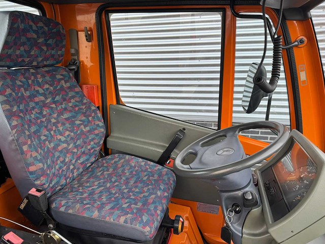 Merceds benz - 1998 - unimog ux100 - vrachtwagen - afbeelding 20 van  30