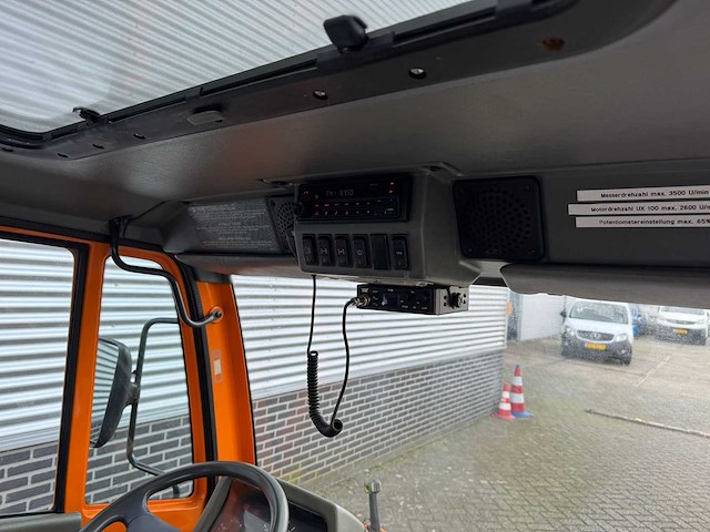 Merceds benz - 1998 - unimog ux100 - vrachtwagen - afbeelding 21 van  30