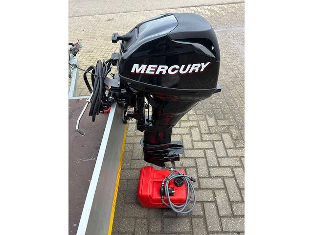 Mercury - 15pk four stroke - buitenboordmotor - afbeelding 1 van  8