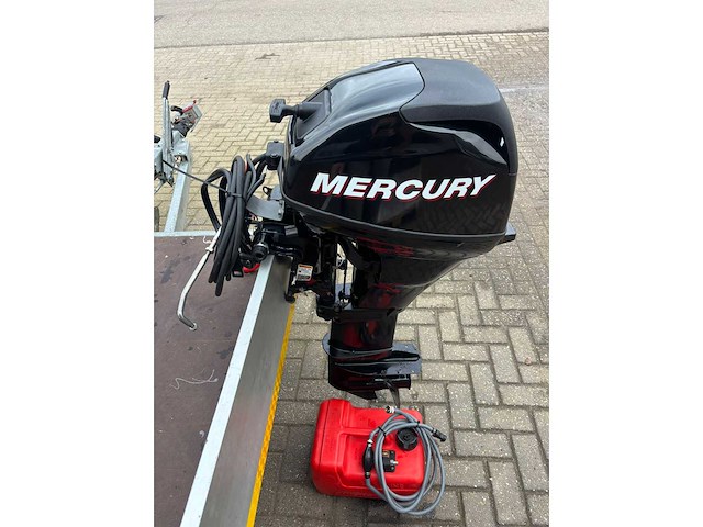 Mercury - 15pk four stroke - buitenboordmotor - afbeelding 7 van  8