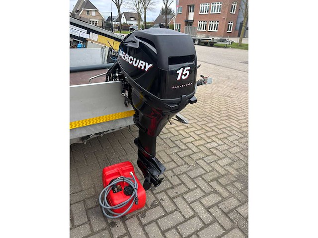 Mercury - 15pk four stroke - buitenboordmotor - afbeelding 3 van  7