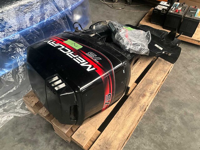 Mercury - langstaart - 75 pk - 2-takt - buitenboordmotor - afbeelding 3 van  6