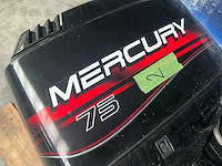 Mercury - langstaart - 75 pk - 2-takt - buitenboordmotor - afbeelding 3 van  4