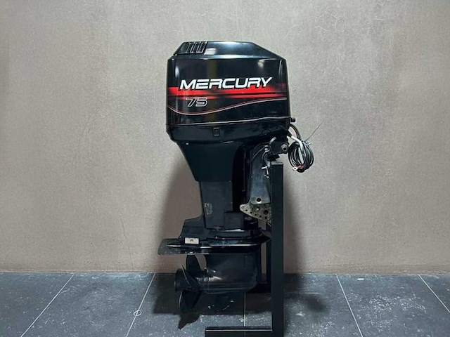 Mercury - langstaart - 75 pk - 2-takt - buitenboordmotor - afbeelding 1 van  3