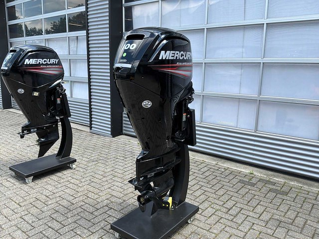 Mercury 100xl 4s buitenboordmotor - afbeelding 1 van  9