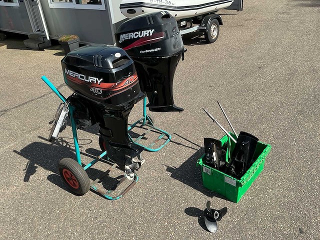 Mercury 2+4 stroke 40pk buitenboordmotor (2x) - afbeelding 1 van  30