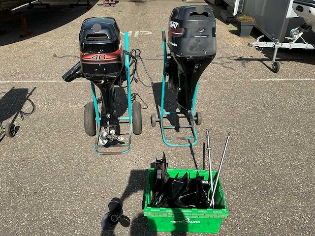 Mercury 2+4 stroke 40pk buitenboordmotor (2x) - afbeelding 12 van  30