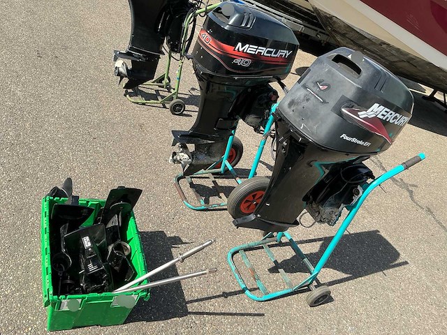 Mercury 2+4 stroke 40pk buitenboordmotor (2x) - afbeelding 25 van  30