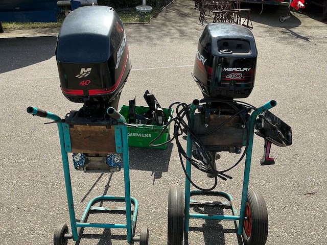 Mercury 2+4 stroke 40pk buitenboordmotor (2x) - afbeelding 27 van  30