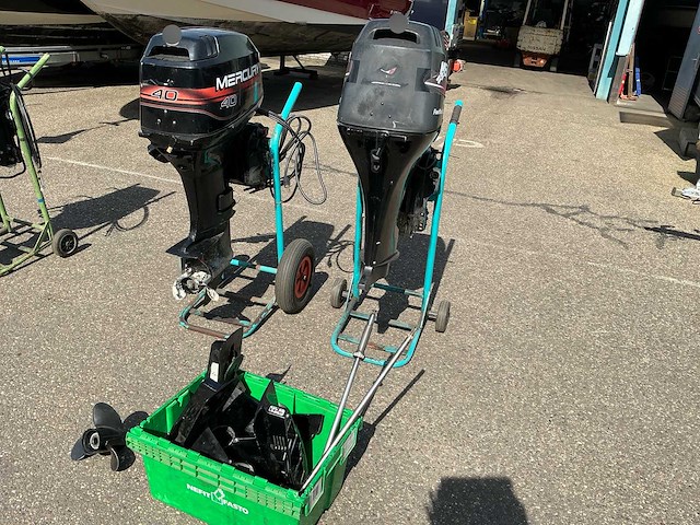 Mercury 2+4 stroke 40pk buitenboordmotor (2x) - afbeelding 23 van  30