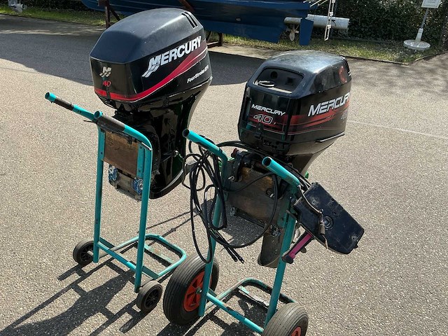 Mercury 2+4 stroke 40pk buitenboordmotor (2x) - afbeelding 11 van  12