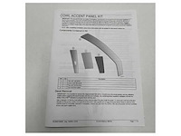 Mercury 450r cowling cowl panel kit graphite grey - 8m0148190 - afbeelding 4 van  4