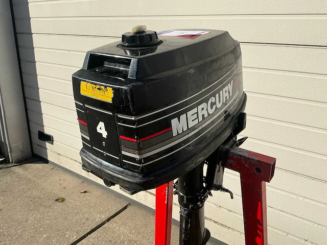 Mercury 4pk 2takt buitenboordmotor kortstaart - afbeelding 2 van  6