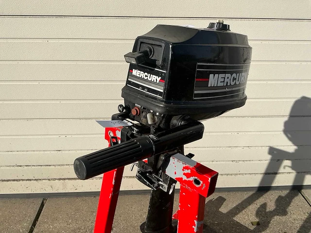 Mercury 4pk 2takt buitenboordmotor kortstaart - afbeelding 4 van  6