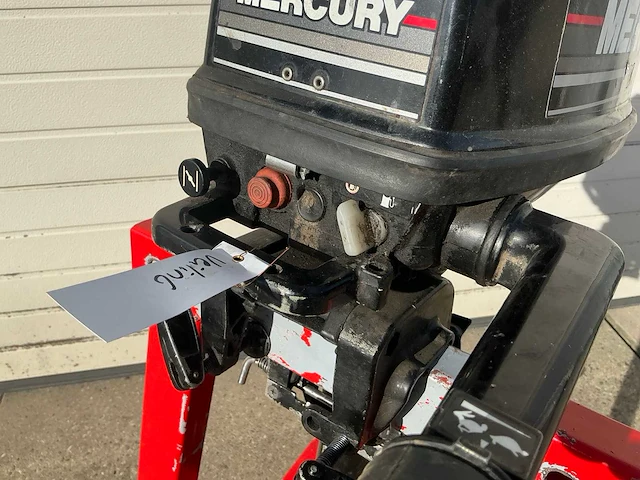 Mercury 4pk 2takt buitenboordmotor kortstaart - afbeelding 5 van  6