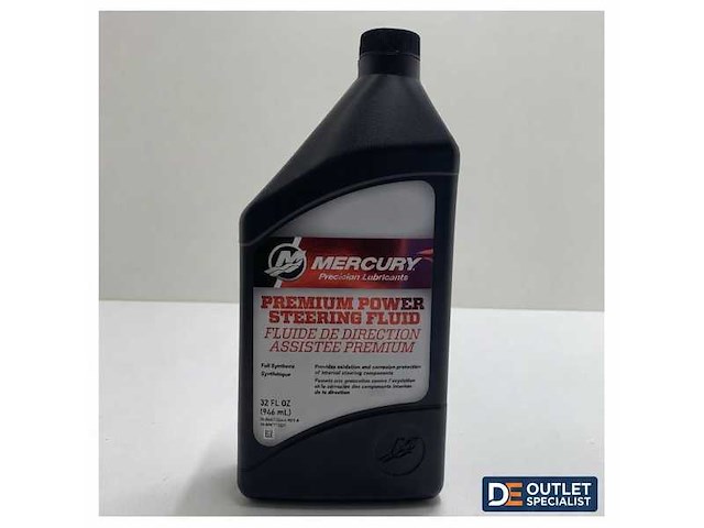 Mercury 6x 1l power steering fluid - 8m0181584 - afbeelding 3 van  5